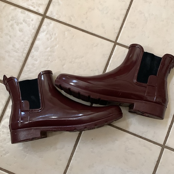 Hunter purple rain boots - Picture 4 of 7